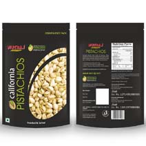 NUTRAJ CALIFORNIA PISTCHIO 200 GM